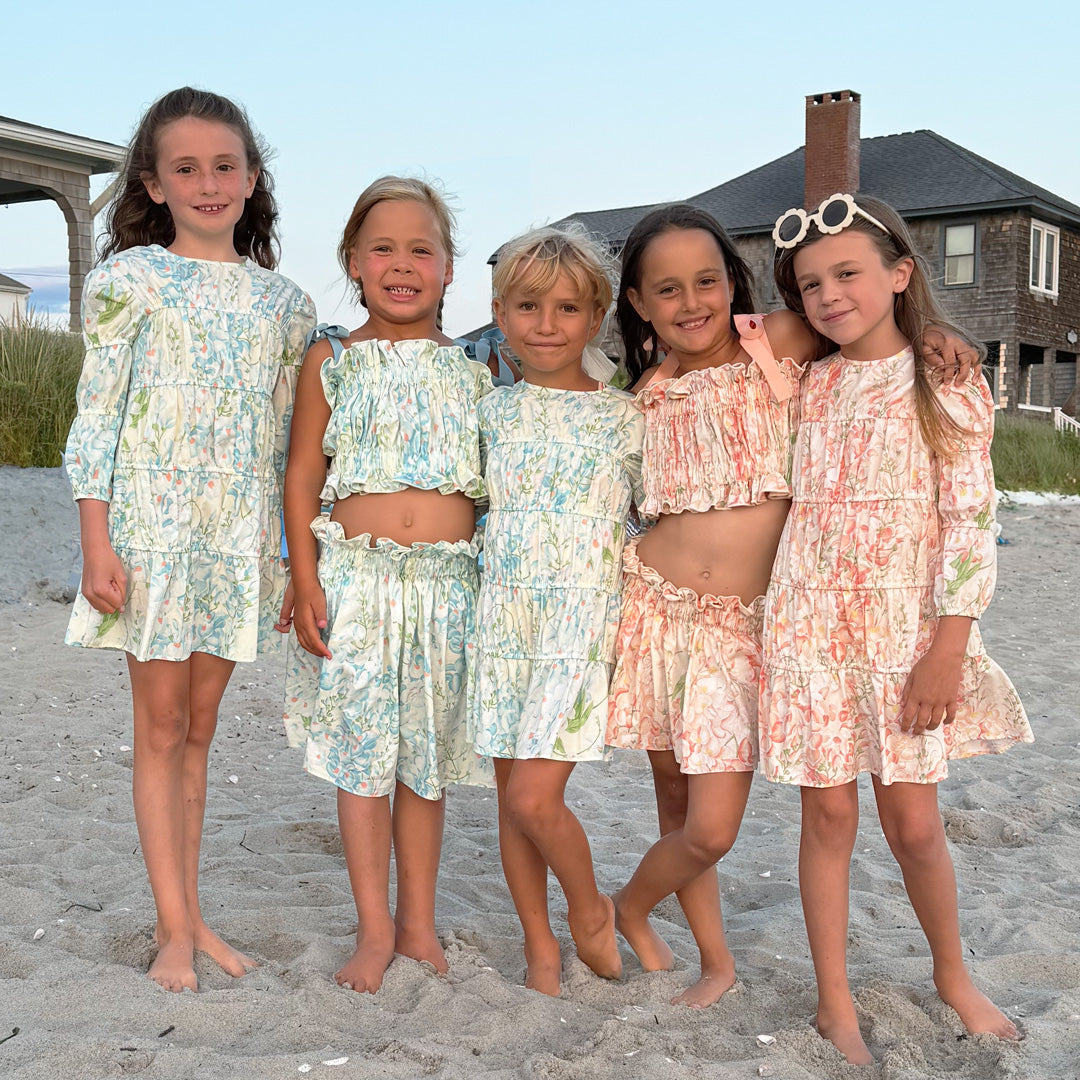 Girls' Wisteria Print