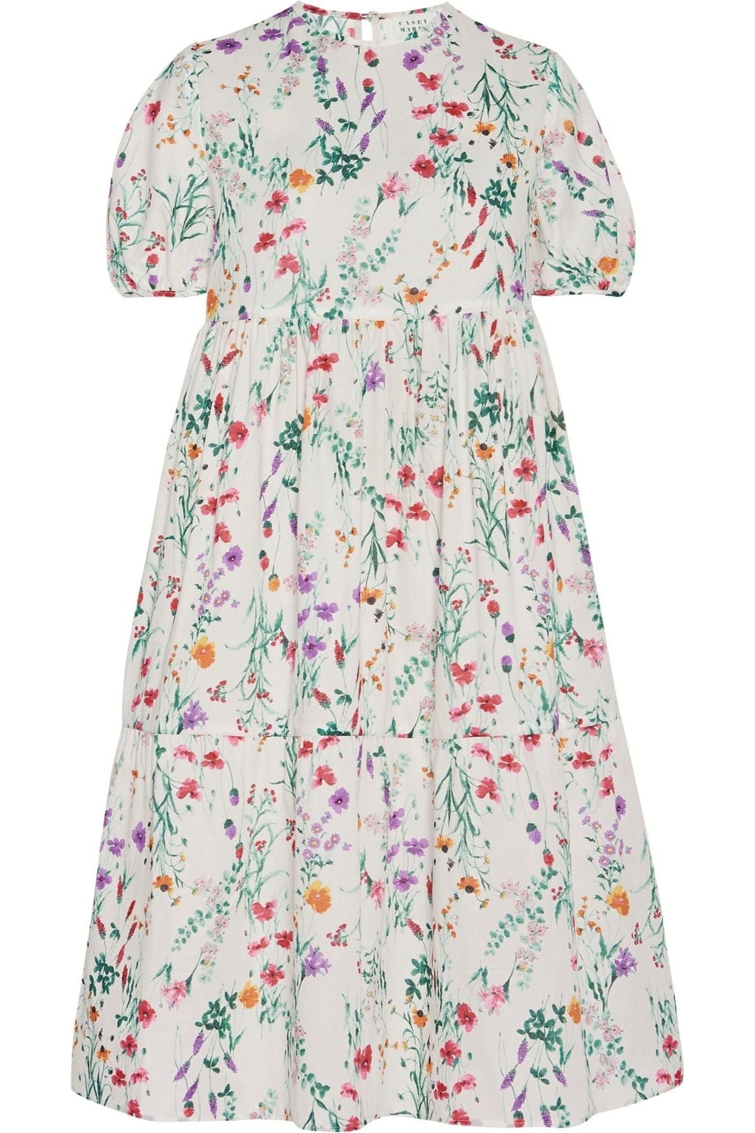 Women's Madeline Dress in Colorful Spring Garden Floral - Casey Marks