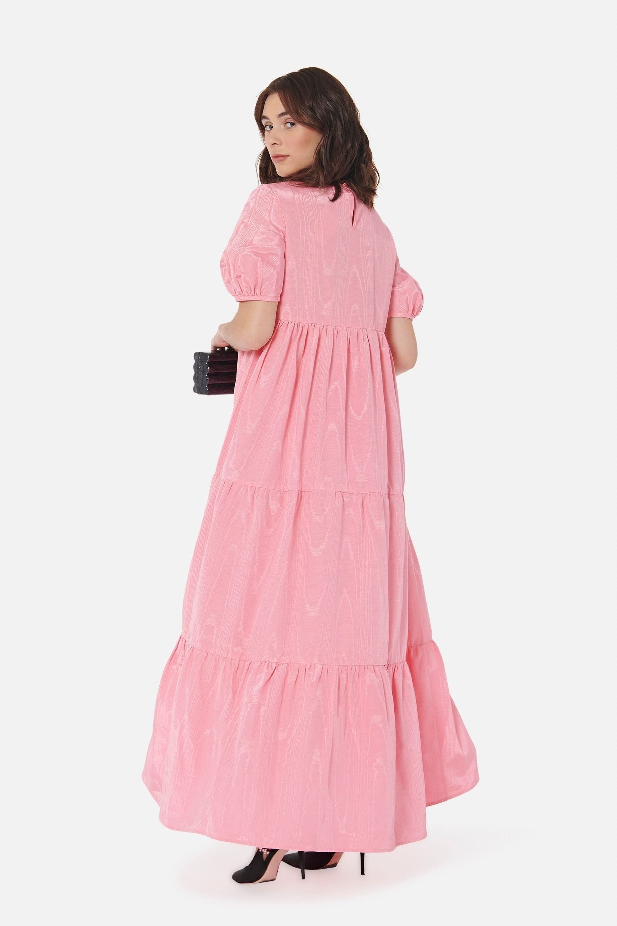 Women's Charlie Dress in Pink Moire - Casey Marks